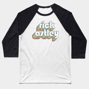 Retro Rick Astley Baseball T-Shirt
